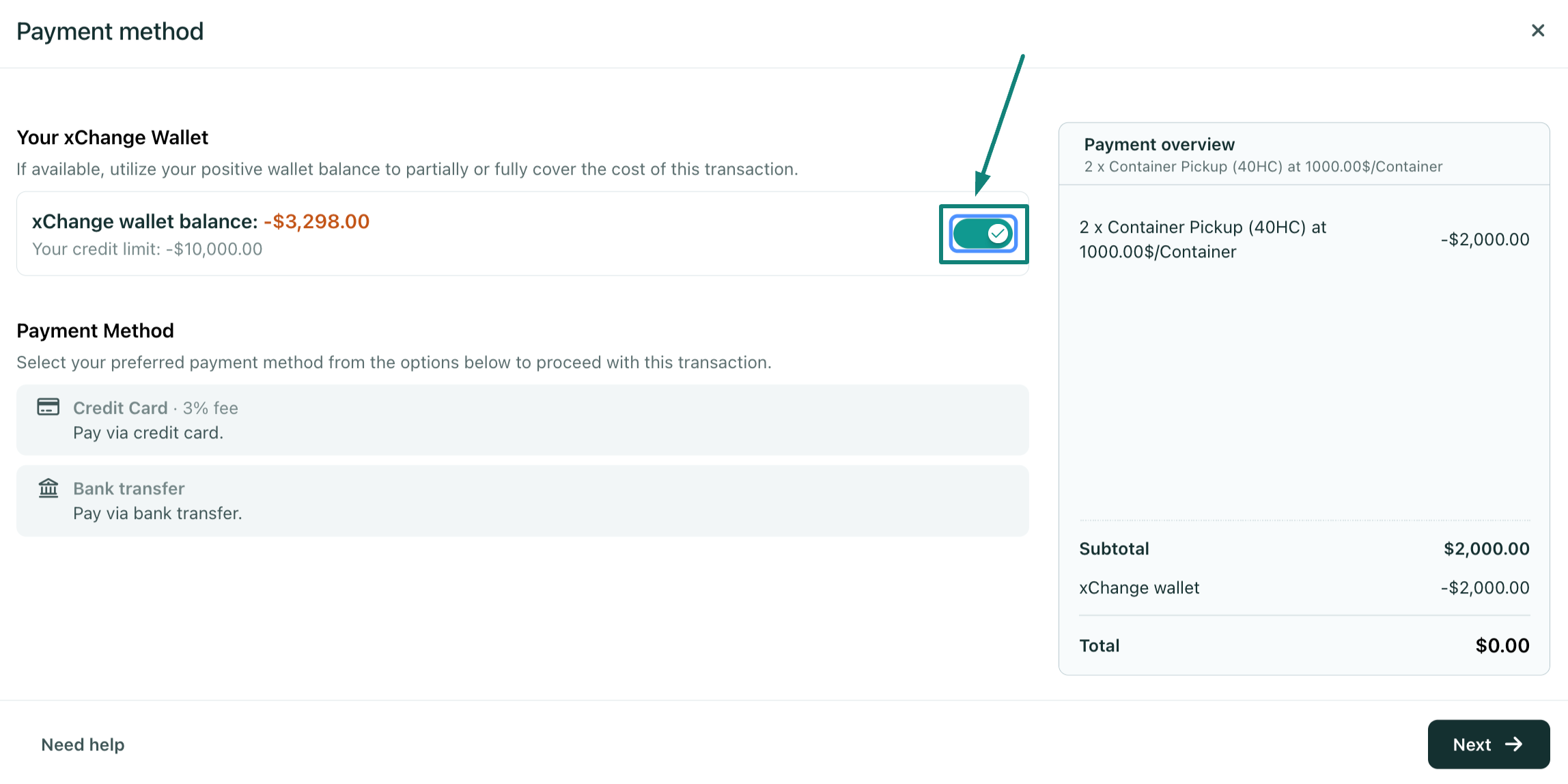 wallet balance toggle ON.png